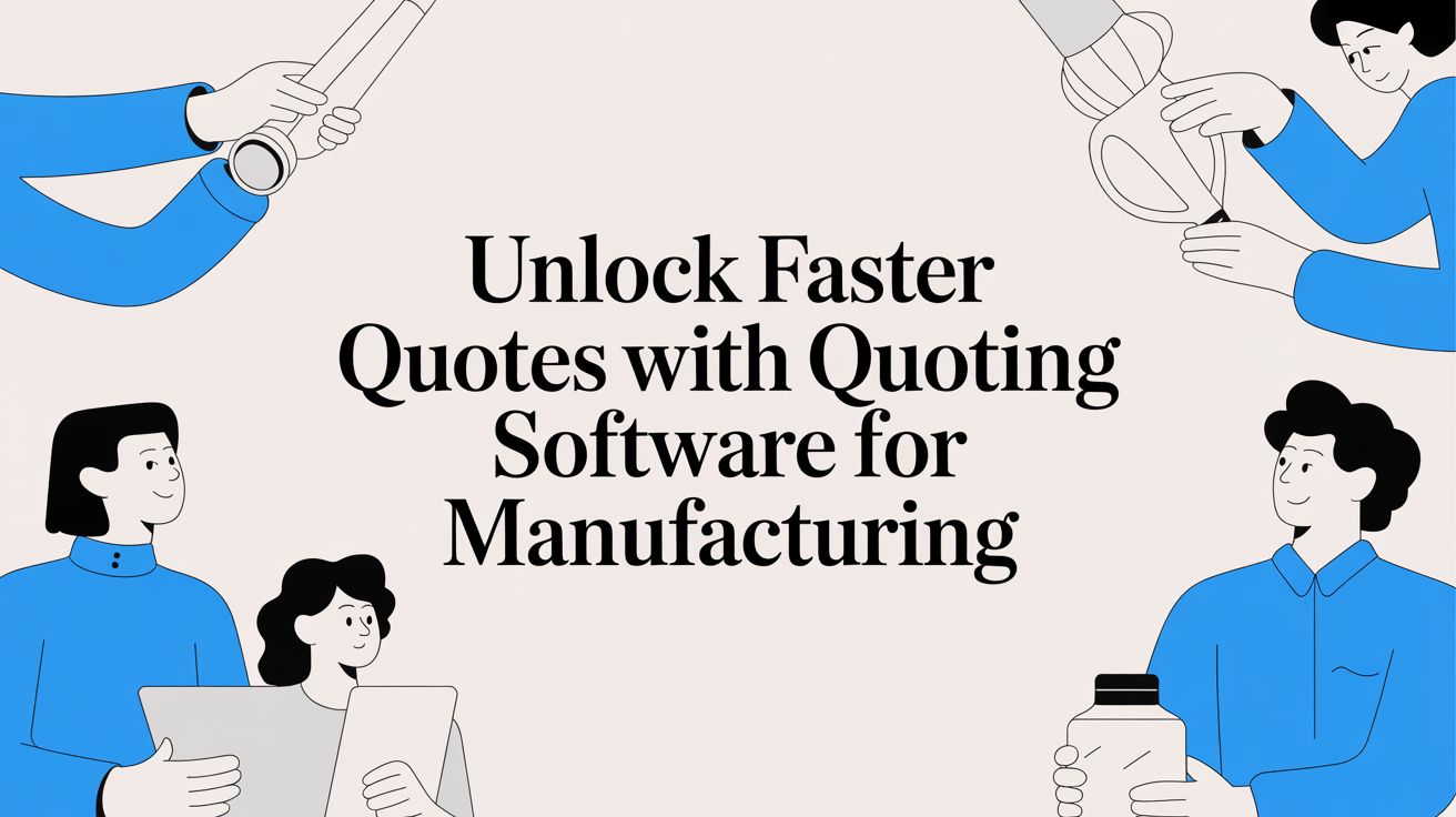 Unlock Faster Quotes with quoting software for manufacturing