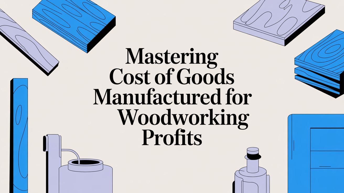 Mastering Cost of Goods Manufactured for Woodworking Profits