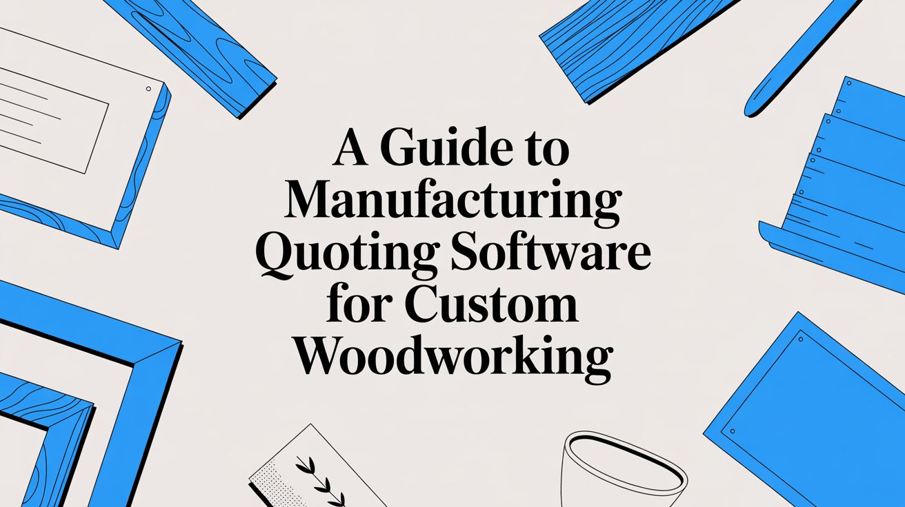A Guide to Manufacturing Quoting Software for Custom Woodworking
