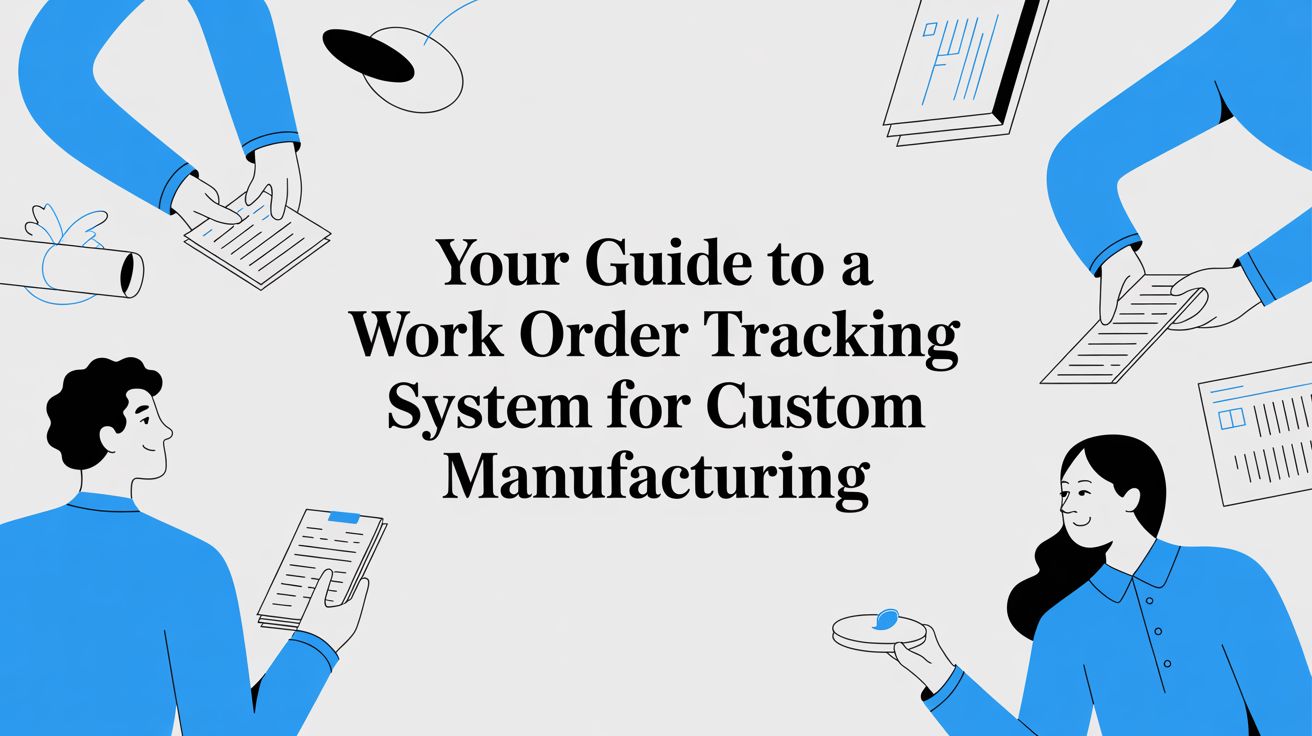 Your Guide to a Work Order Tracking System for Custom Manufacturing
