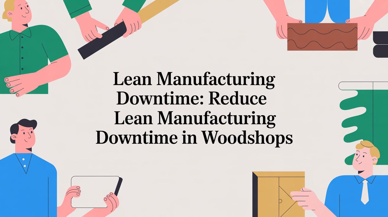 Lean Manufacturing Downtime: Reduce lean manufacturing downtime in Woodshops