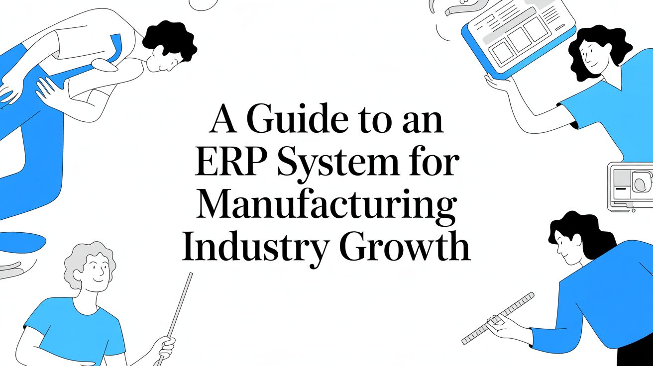 A Guide to an ERP System for Manufacturing Industry Growth