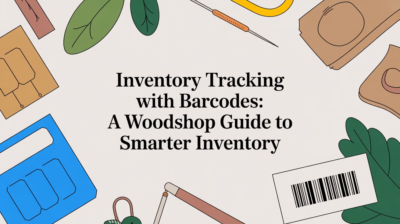 Inventory Tracking with Barcodes: A Woodshop Guide to Smarter Inventory