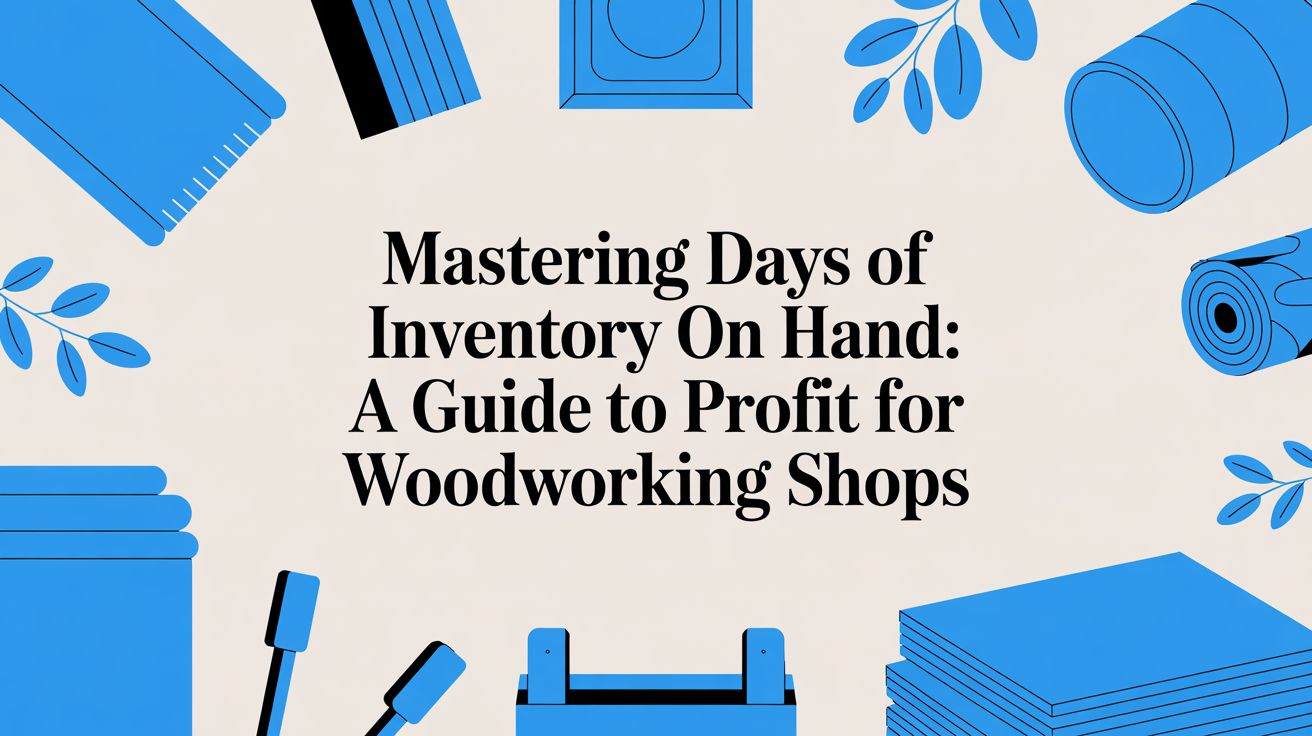 Mastering days of inventory on hand: A Guide to Profit for Woodworking Shops