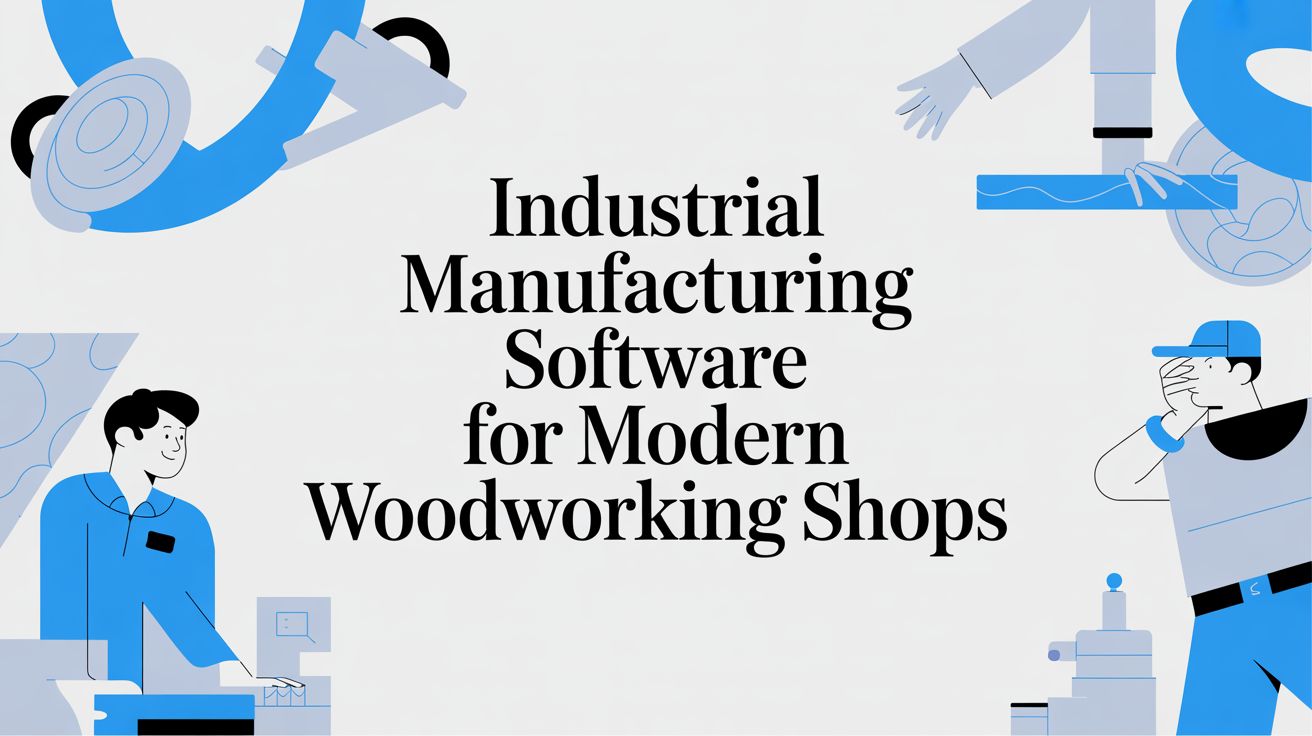 Industrial Manufacturing Software for Modern Woodworking Shops