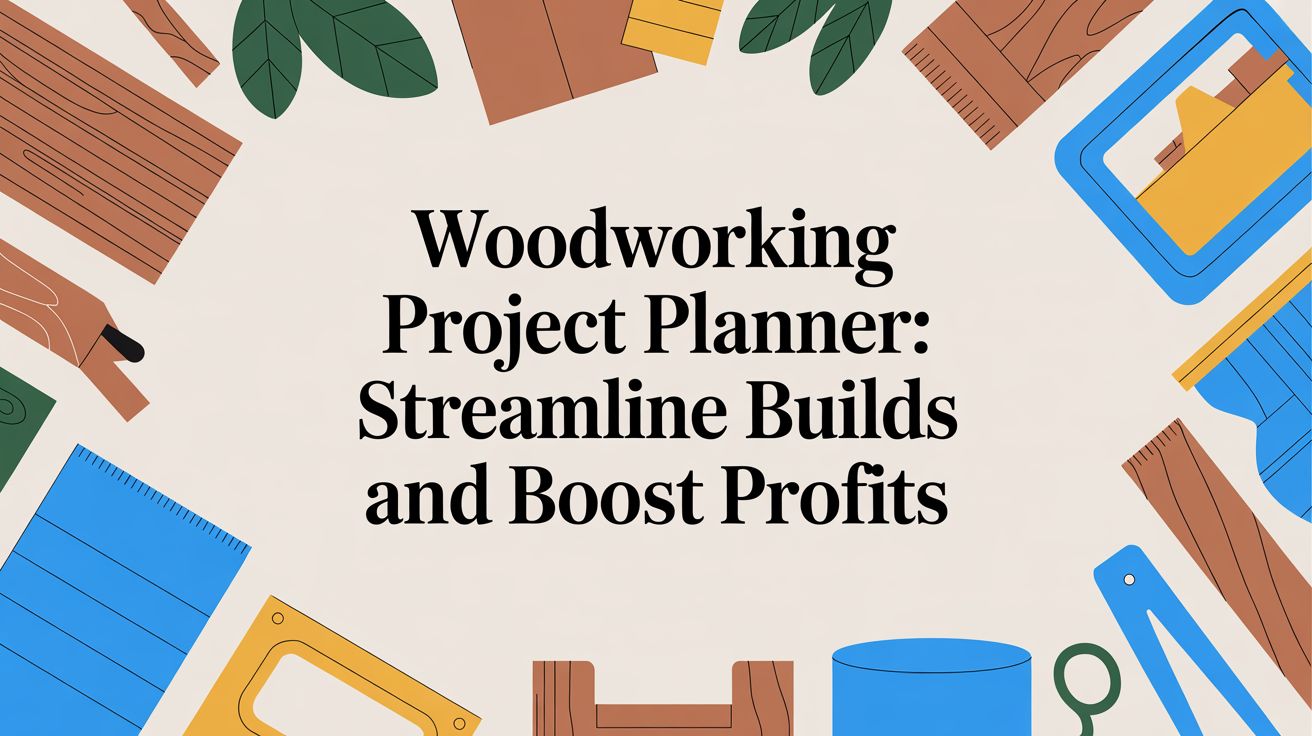 Woodworking Project Planner: Streamline Builds and Boost Profits