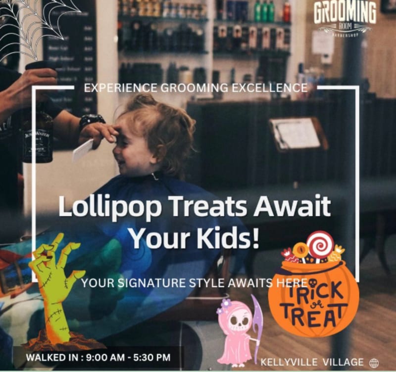 The Grooming Room: Trick or Treat! 🎃👻