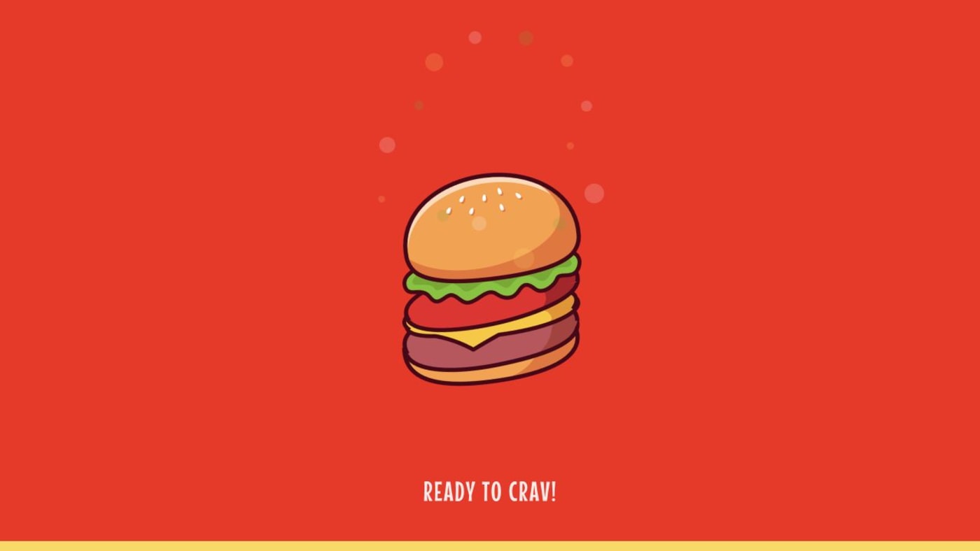 Crav Burgers website screenshot