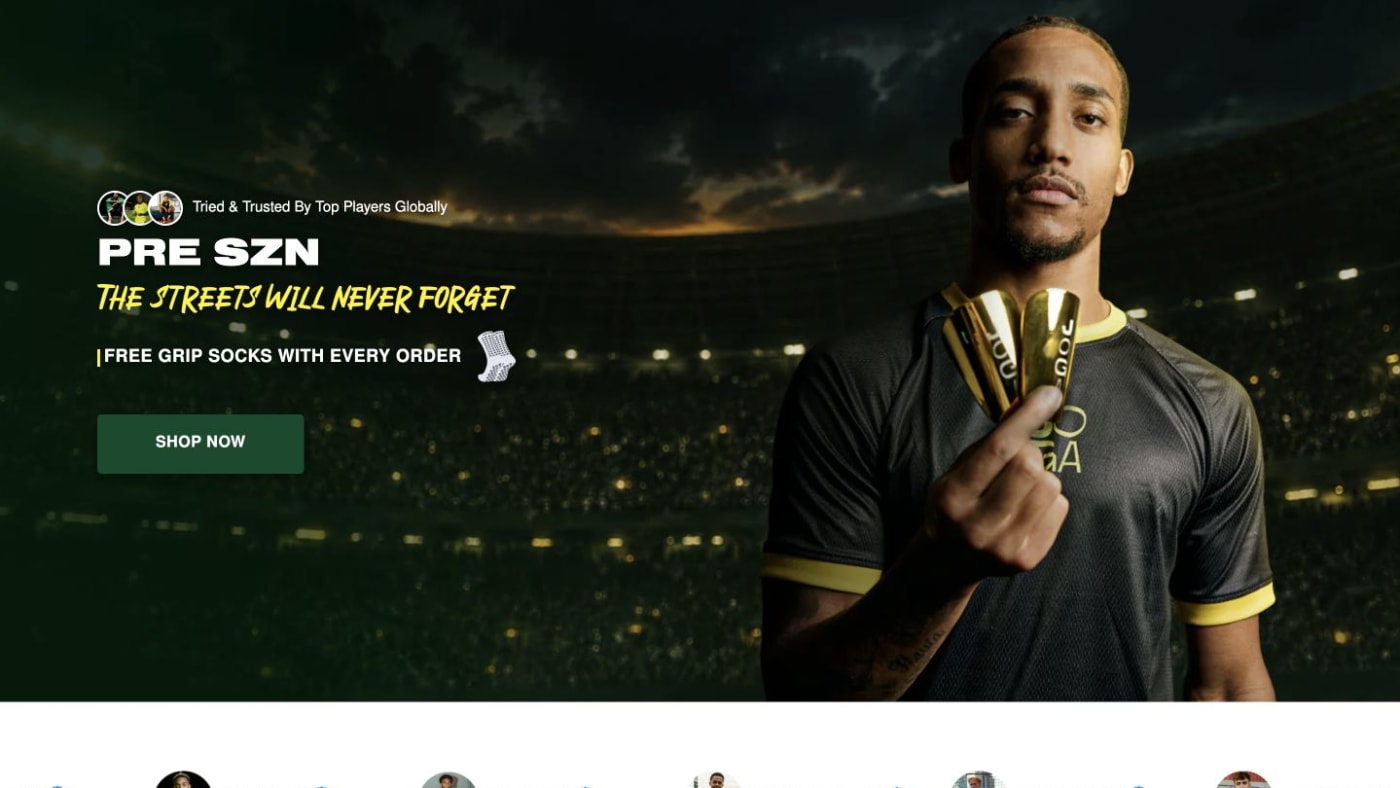 JOGA website screenshot