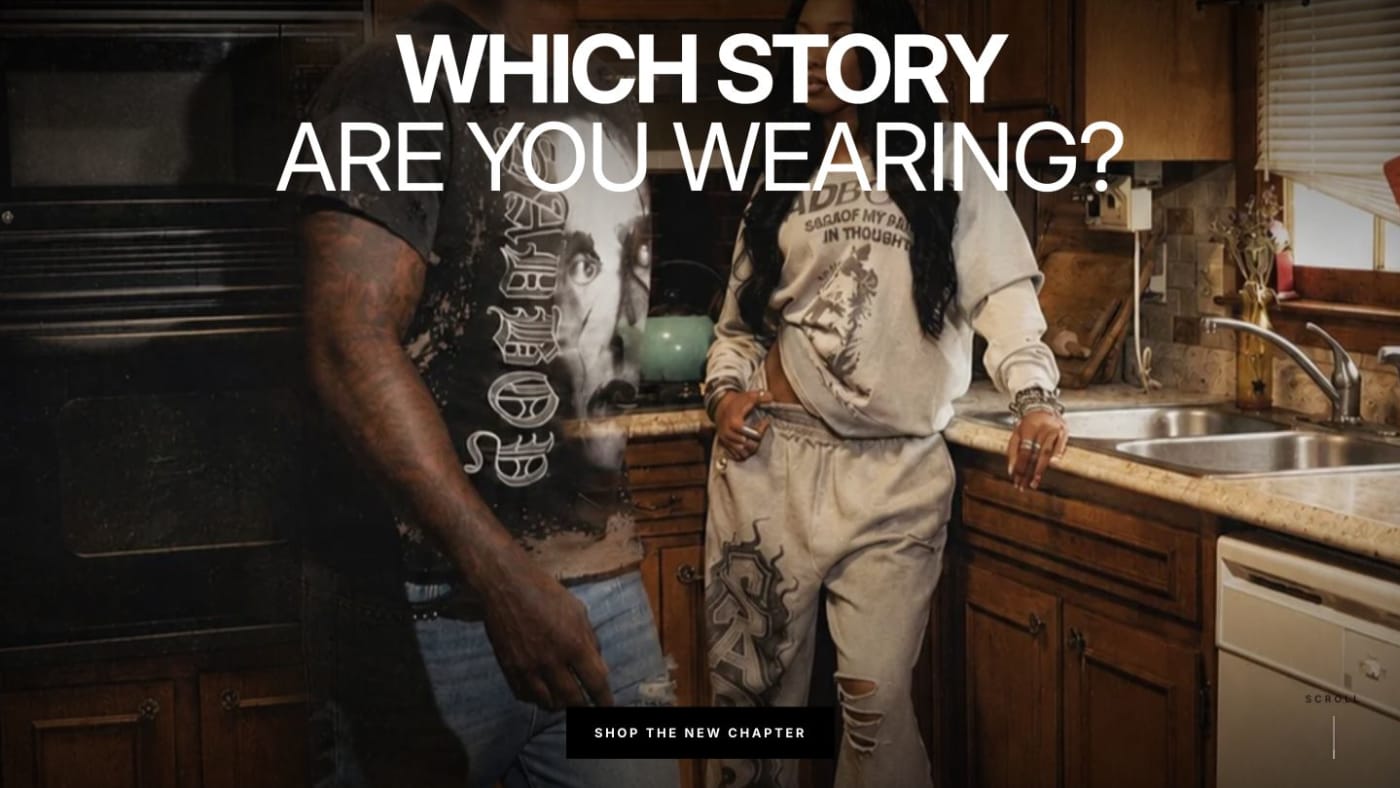 Sadboy Saga website screenshot