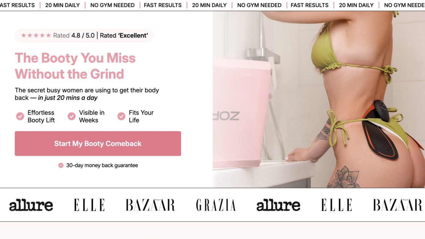 Zorvera website screenshot