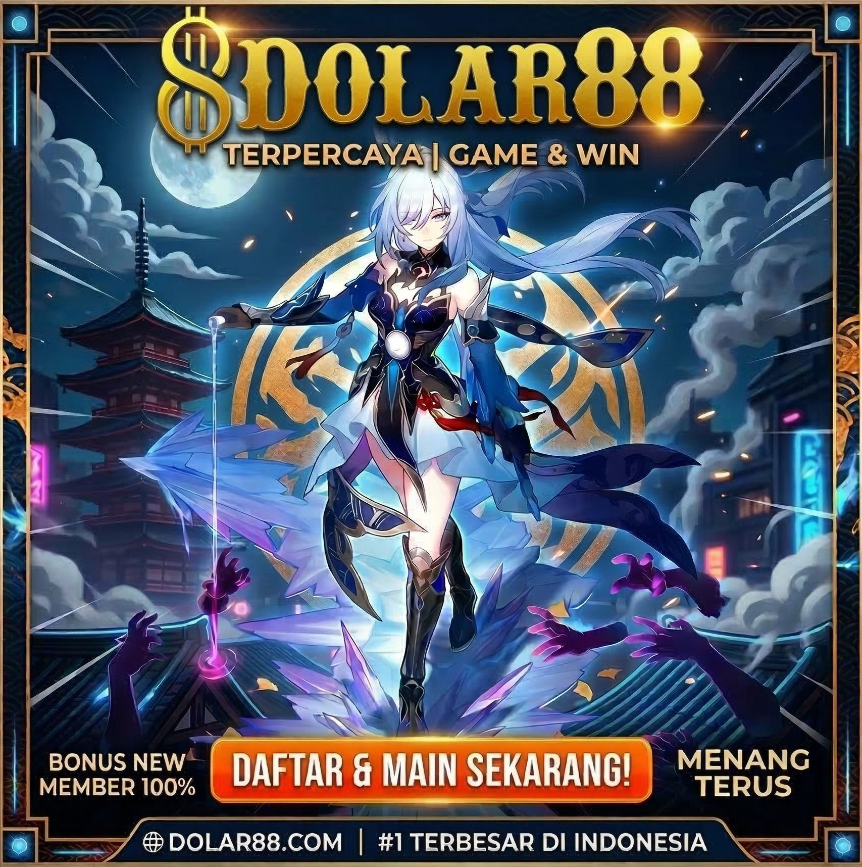 Sertifikat, penghargaan, tanda, atau dokumen yang dipajang di DOLAR88 | Akun VIP Slot Bonus Termanis Se-Indonesia