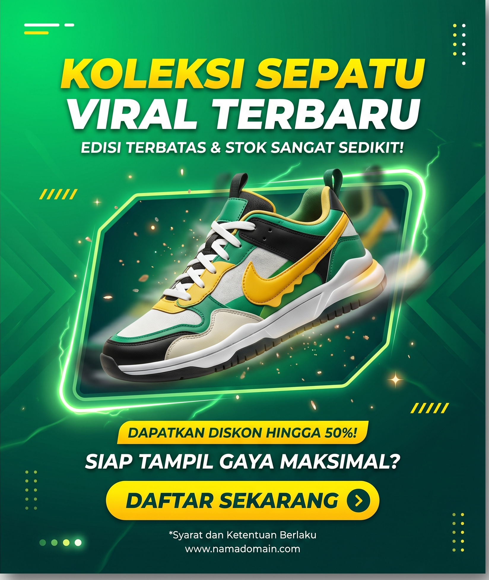 Sepatu Viral Edisi Terbatas