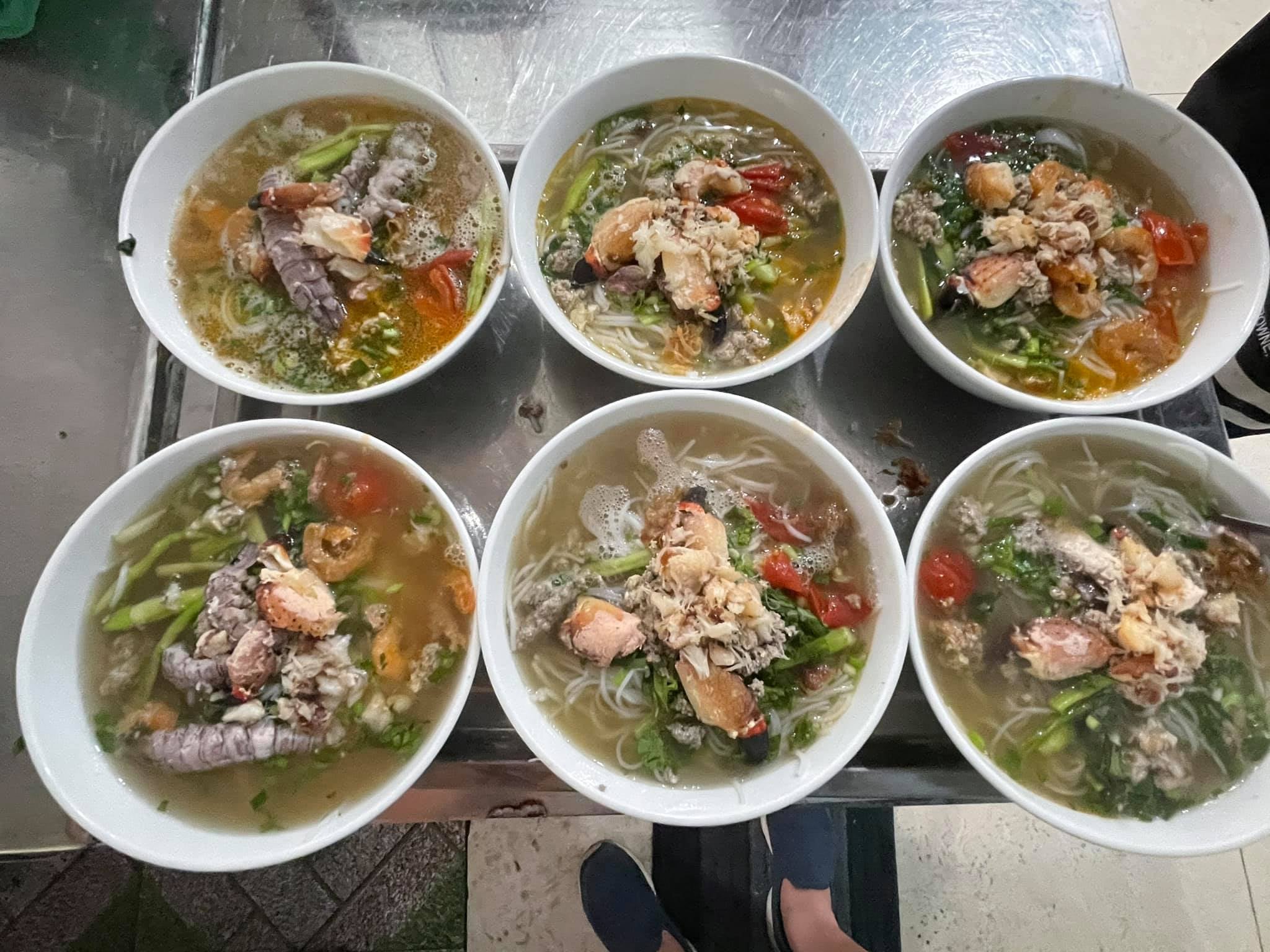 Món bún cù kỳ Quảng Ninh