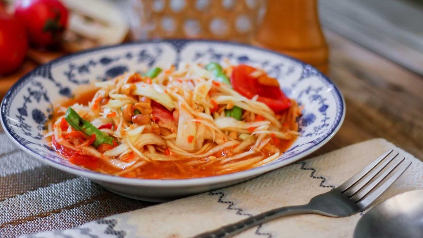 Som tam, Thái Lan Som tam, Thái Lan