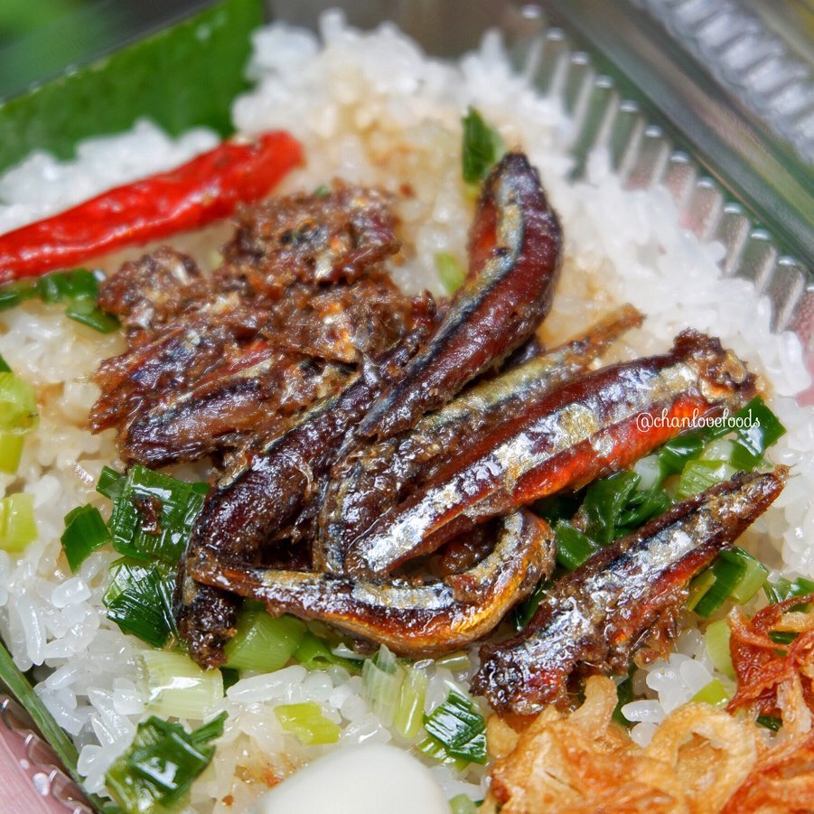 Xôi cá cơm ở Nha Trang Xôi cá cơm ở Nha Trang