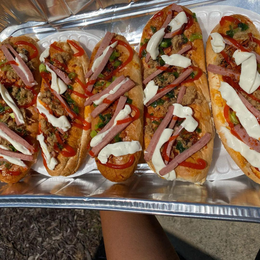 Bánh mì nướng muối ớt Bánh mì nướng muối ớt