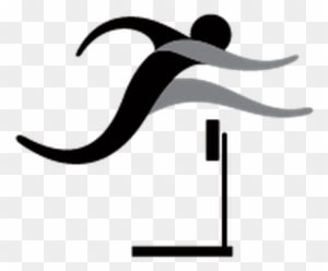 Sports - Hurdling - Clipart - Track And Field Events Clipart - Transparent PNG Free Download