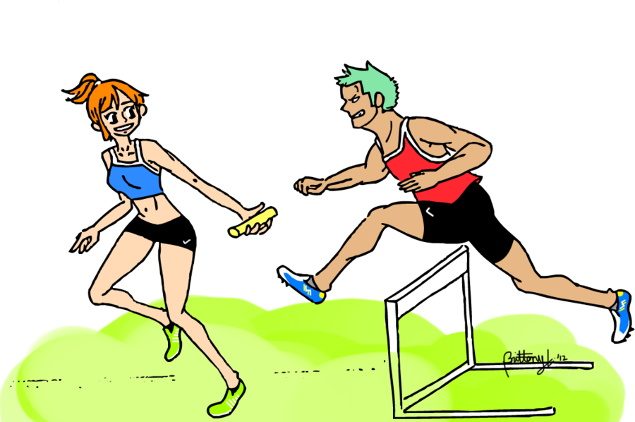 Track And Field By Thebrittanylee On Clipart Library - Anime Track And Field - Transparent PNG Free Download