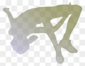High Jump Clipart - Track And Field Silhouette - Transparent PNG Free Download