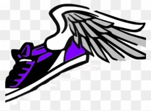 Running Shoes Clipart - Track And Field Designs - Transparent PNG Free Download