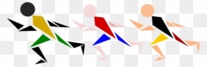 Racing Clipart Track And Field - Clipart Olympics [PT] - Transparent PNG Free Download