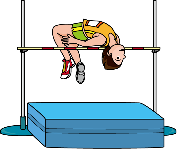 Track And Field Clipart - High Jump Clip Art [RU] - Transparent PNG Free Download
