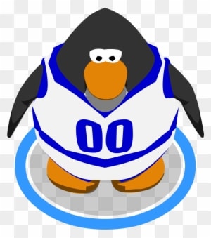 Blue Track Field Uniform Game - Club Penguin Drums [AR] - Transparent PNG Free Download