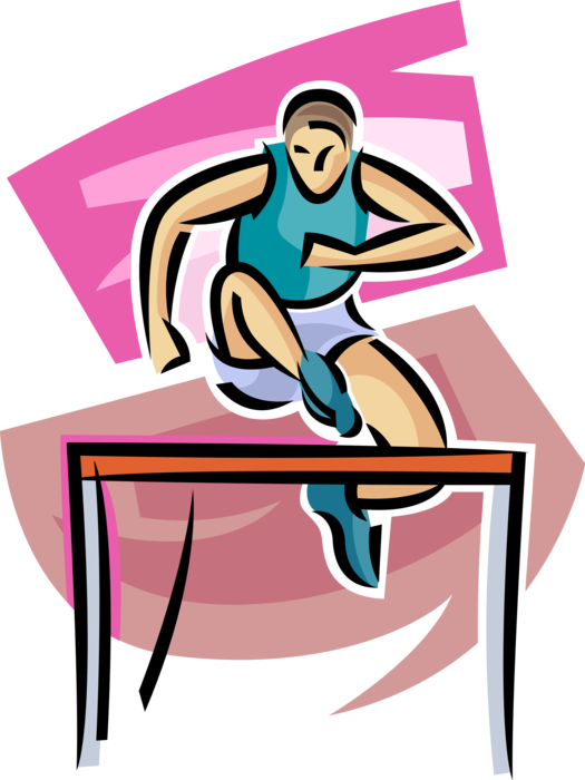 Vector Illustration Of Track And Field Athletic Sport - Vector Illustration Of Track And Field Athletic Sport [VI] - Transparent PNG Free Download