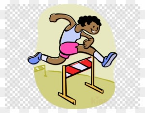Download Track And Field Athletics Clipart Track & - Hurdle Race Png - Transparent PNG Free Download
