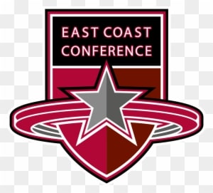 Ecc Adds Post University As Indoor Track & Field Associate - East Coast Conference Logo - Transparent PNG Free Download