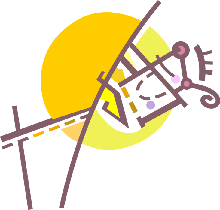 Vector Illustration Of Track And Field Athletic Sport - Vector Illustration Of Track And Field Athletic Sport [FR] - Transparent PNG Free Download