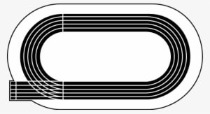 Track And Field Clip Art 72 In Free Clipart 70 Track - Black And White Track And Field Clipart [PL] - Transparent PNG Free Download