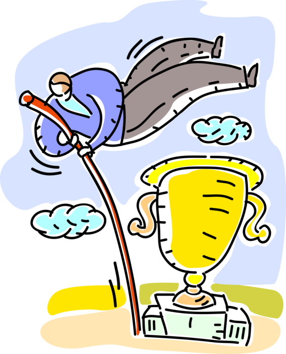 Vector Illustration Of Businessman Track And Field - Vector Illustration Of Businessman Track And Field - Transparent PNG Free Download