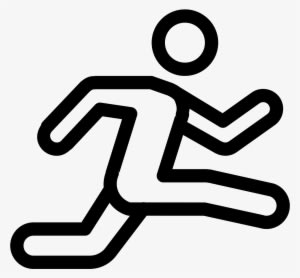 Track And Field Icon - Jogging [ID] - Transparent PNG Free Download