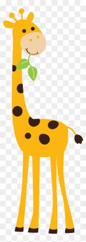 Baby Giraffe Clipart 4 Clip Art Baby Free Image - Animals And Tree Wall Sticker - Transparent PNG Free Download