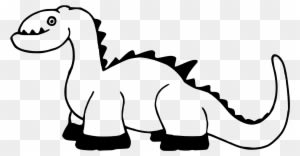 Dinosaur Clip Art Black And White - Animals With A Underbite - Transparent PNG Free Download