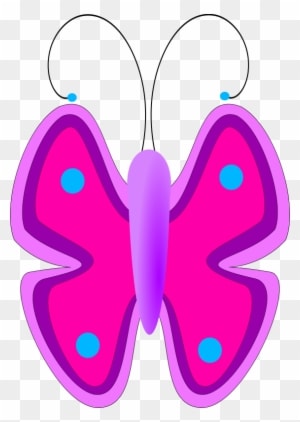 Free Vector Butterfly Clip Art - Animated Butterfly For Kids - Transparent PNG Free Download