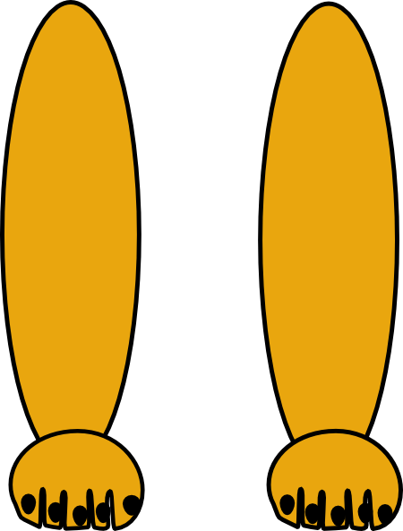 Lions Legs Clip Art - Animal Legs Clipart - Transparent PNG Free Download