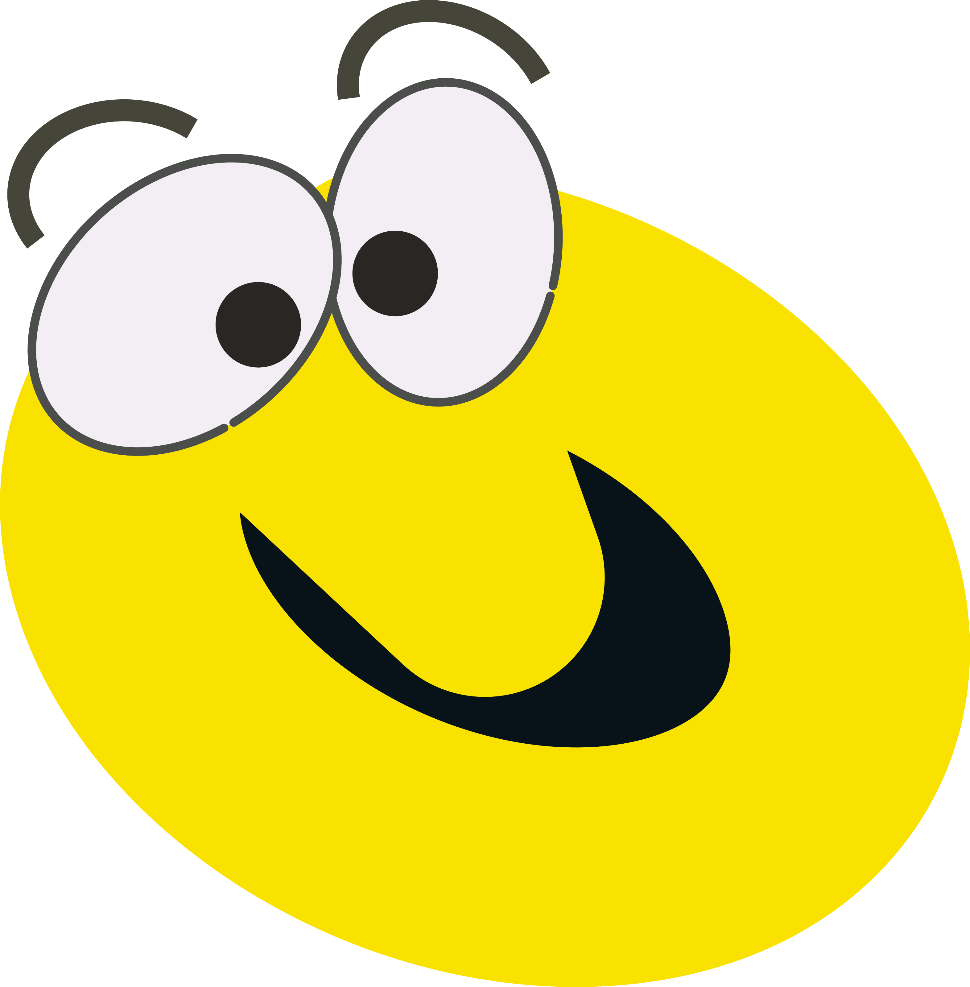 Happy Puppy Face Clipart - Animated Smiley Face Clip Art - Transparent PNG Free Download