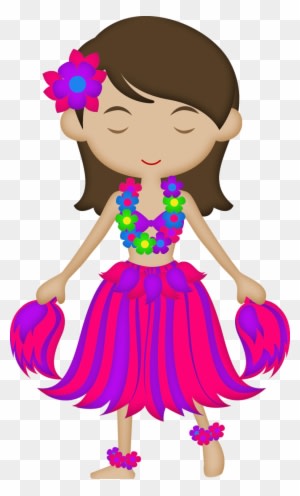 Album - Hawaiian Girl Anime Clipart - Transparent PNG Free Download