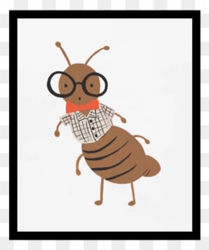 Ant Print - Rifle Paper Co Animals - Transparent PNG Free Download