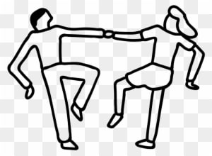 Ballet Dancer Svg Vector File, Vector Clip Art Svg - Dancing Animated Clipart Gif - Transparent PNG Free Download