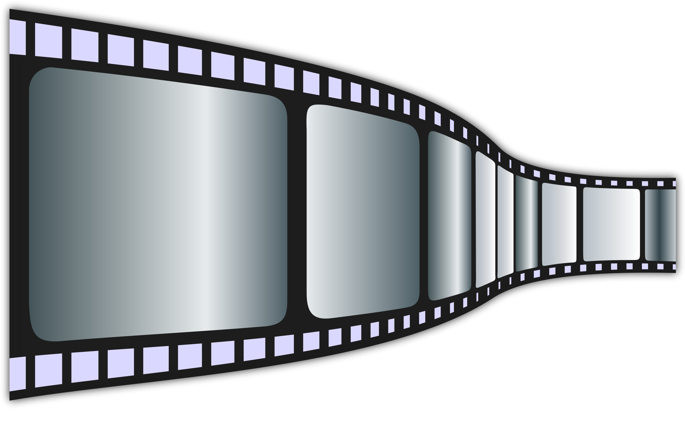 Film Strip Free To Use Clip Art - Animated Camera And Film - Transparent PNG Free Download
