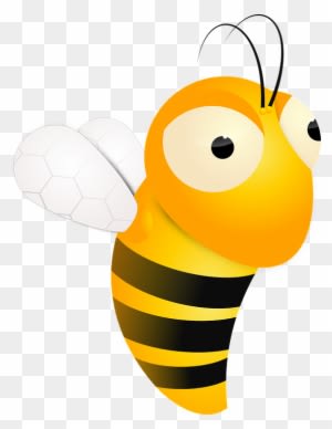 Bee Bumble Insect Bumblebee Wasp Bee Bumbl - Moving Honey Bee Animation - Transparent PNG Free Download