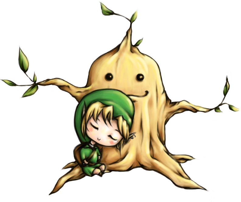 Happy Earth Day By Classicalnocturne - Anime Chibi Plant Tree - Transparent PNG Free Download