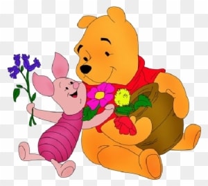 Winnie The Pooh Valentine Clip Art Images - Winnie The Pooh Piglet Animations - Transparent PNG Free Download