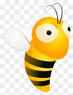 Honey Bee - Moving Honey Bee Animation - Transparent PNG Free Download