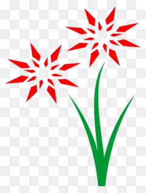 Flowers Red Free Stock Photo Illustration Of Red Flowers - Animated Flower With Transparent Background - Transparent PNG Free Download