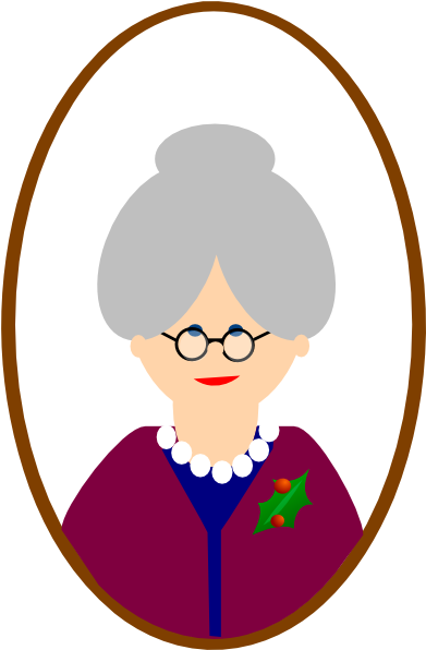 Grandmother Clip Art - Animated Picture Of Grandmother - Transparent PNG Free Download